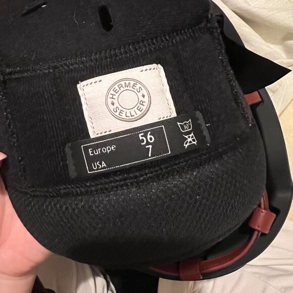 with brand new box, Authenticate Hermes riding helmet size 56 or 7 - Picture 9 of 11